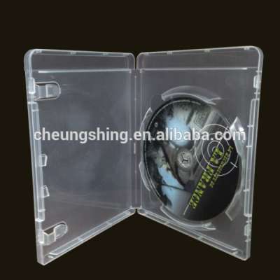 2018 hot sale 14mm clear single blu ray dvd box/case