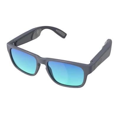 OEM waterproof mp3 wireless bluetooth headset bone conduction sunglasses